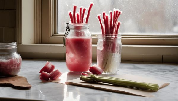 Congeler de la rhubarbe : la technique qui décuple sa fraîcheur